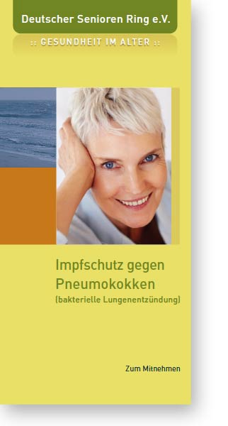 Impfschutz Pneumokokken - Deutscher Senioren Ring e.V.